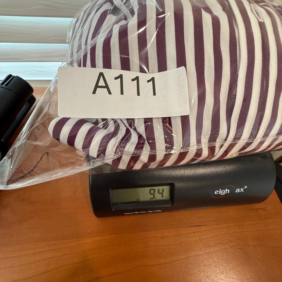 Robert Graham Mens Dress Shirt Striped Purple White Long Sleeve Button Down - Picture 9 of 9